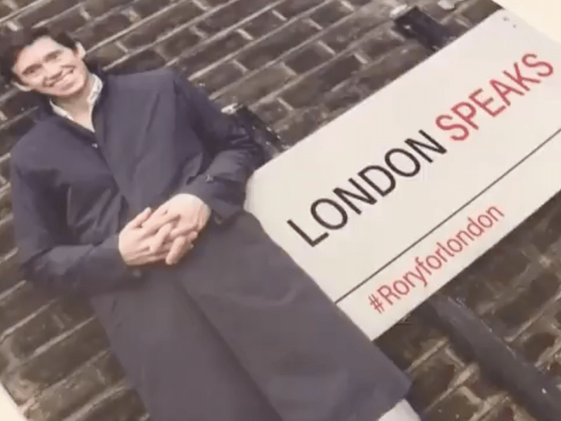 Social Video: Rory Stewart is working to convince Londoners that he will reduce knife crime in the&nbsp;capital