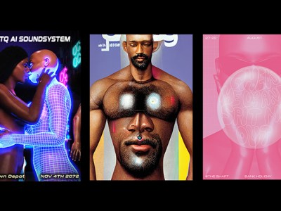 10 artists design club posters imagining future of LGBTQ+ nightlife in&nbsp;2072