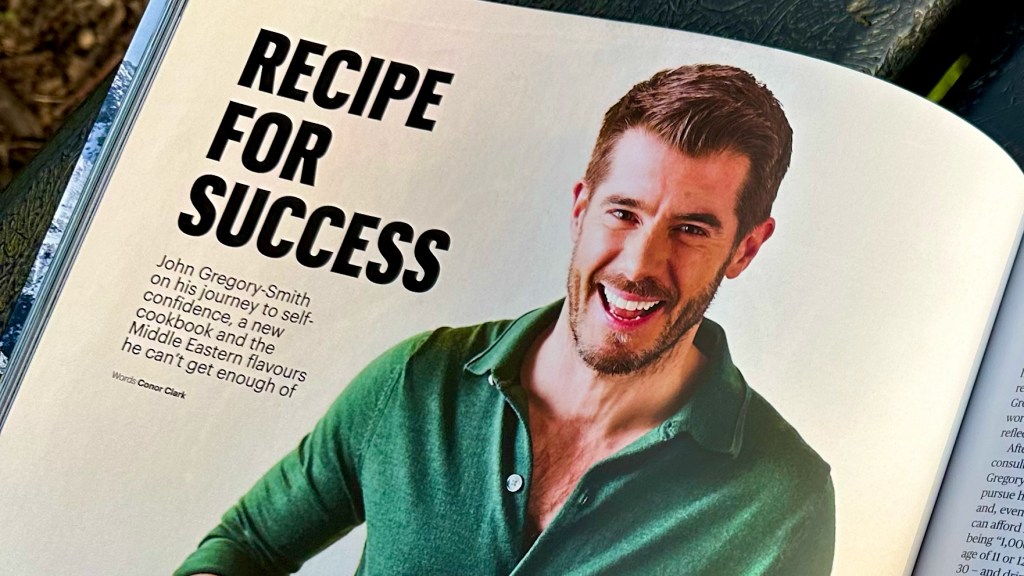 John Gregory-Smith on coming out, a new cookbook and the Middle Eastern flavours he can’t get enough of 